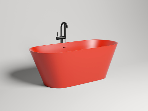 Ванна из литьевго мрамора Salini MONA 102912G 170х72 отдельностоящая овальная - фото 4